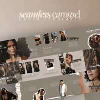Seamless Carousel Canva Templates