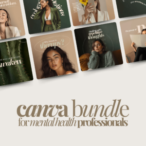 Canva Pack for Mental Health Professionals