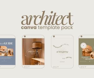 Architect Canva Template Pack