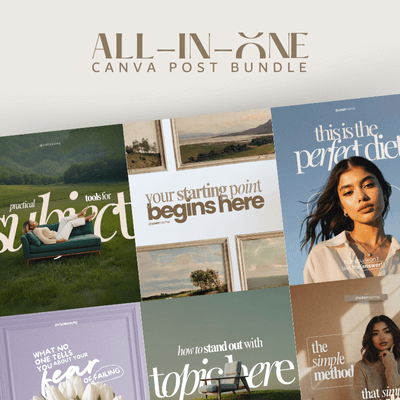 All-in-One Canva Post Bundle